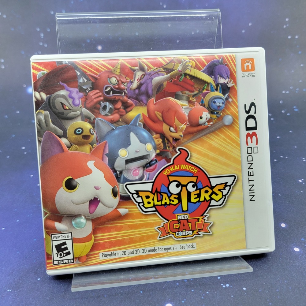Yo-Kai Watch Blasters Red Cat Corps Nintendo 3DS Game CTR-BYAE-USA Authentic